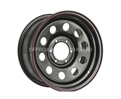 Диск Ниссан Навара D40 крашеный черный 6x114,3 8R16, ET-10