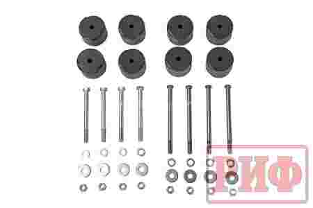 Проставки для лифта кузова 50 мм ГАЗ Соболь (к-т 8 шт.) с крепежом