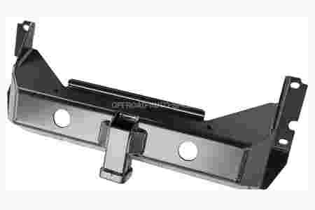 Фаркоп передний (переходник) для съёмной лебёдки с защитой радиатора ГАЗ Соболь