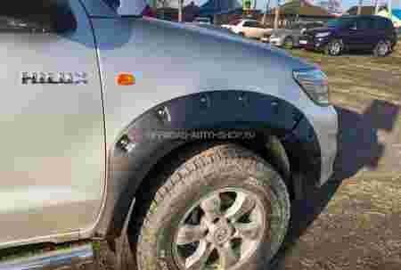 Расширители арок Toyota Hilux VII - 45мм вылет