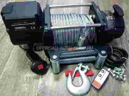 Лебедка электрическая 12V Electric Winch 20000lbs / 9070 кг