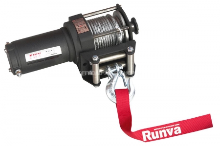 Лебёдка Runva 3000A lbs электрическая 12V, 1361 кг