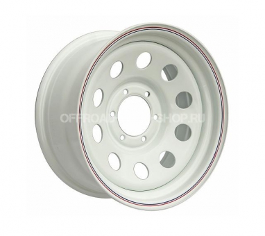 Диск Тойота Ниссан крашеный белый 6x139,7 8R17, ET-10