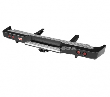 Бампер задний ГАЗ Соболь с квадратом под фаркоп и фонарями