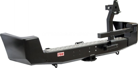 Бампер задний УАЗ Патриот с фаркопом и калиткой лифт