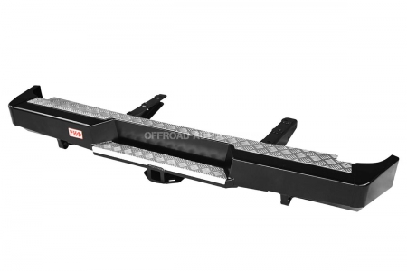 Бампер задний ГАЗ Соболь с квадратом под фаркоп стандарт