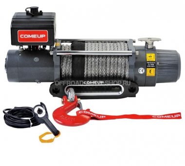 Лебедка электрическая 12V DV-9s 4082кг (кевлар)